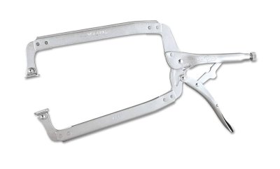 คีมล็อคปากตัว C พร้อม แป้นจับ The Original Locking C-Clamps with Swivel Pads VISE-GRIP IRWIN